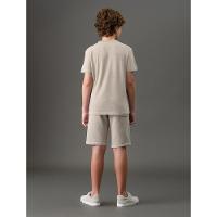 Camiseta Menino Monogram Pigmento Calvin Klein Jeans - Caqui Claro - 2