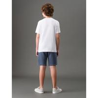 Camiseta Menino Logo Sport Calvin Klein Jeans - Branco - 2
