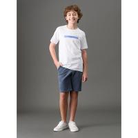 Camiseta Menino Logo Sport Calvin Klein Jeans - Branco - 3