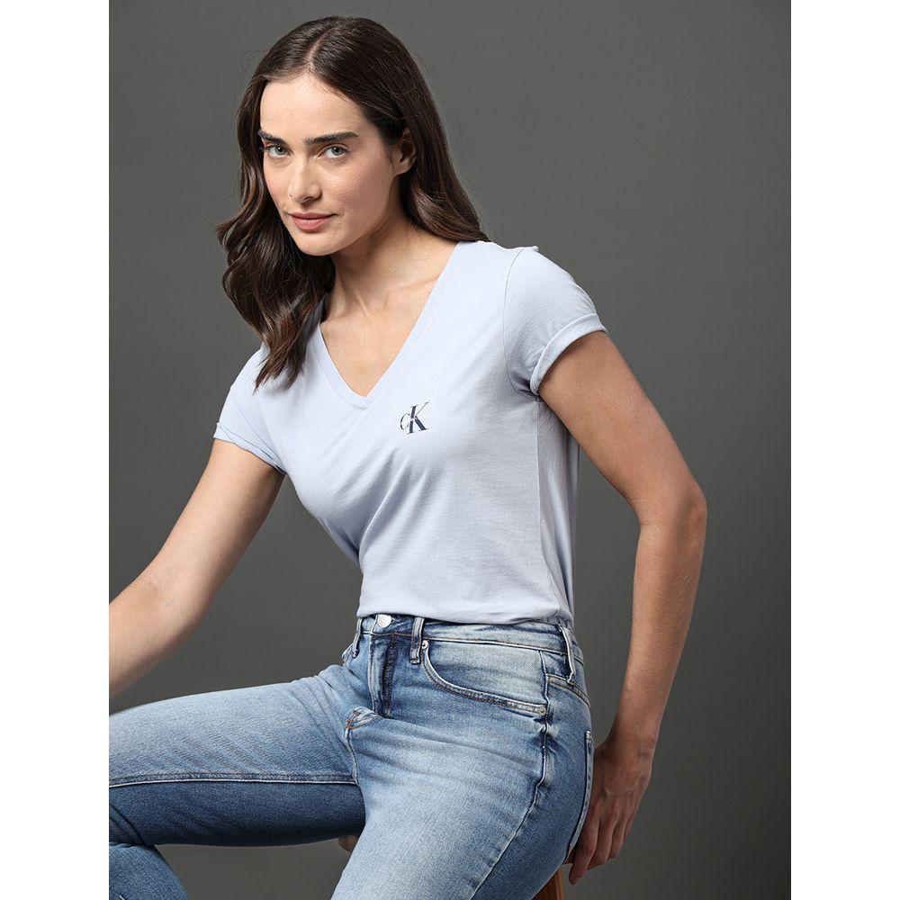 Calça Jeans Feminina New Skinny 5 Pockets Calvin Klein Jeans - Azul Médio - 5