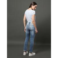 Calça Jeans Feminina New Skinny 5 Pockets Calvin Klein Jeans - Azul Médio - 2