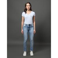 Calça Jeans Feminina New Skinny 5 Pockets Calvin Klein Jeans - Azul Médio - 3