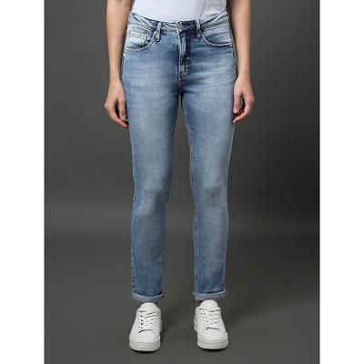Calça Jeans Feminina New Skinny 5 Pockets Calvin Klein Jeans - Azul Médio