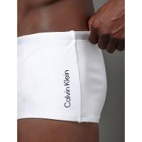 Sunga Trunk Logo Lateral Calvin Klein Swimwear - Branco 2
