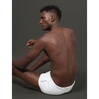 Sunga Trunk Logo Lateral Calvin Klein Swimwear - Branco 2 - 5