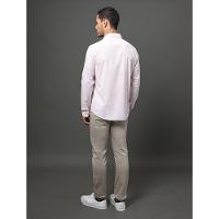 Camisa Masculina Slim Algodão Calvin Klein - Rosa Claro - 2