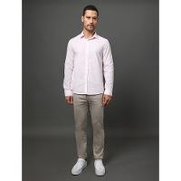 Camisa Masculina Slim Algodão Calvin Klein - Rosa Claro - 3