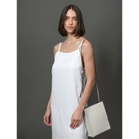 Vestido Feminino Linho Misto Calvin Klein Jeans - Branco - 5