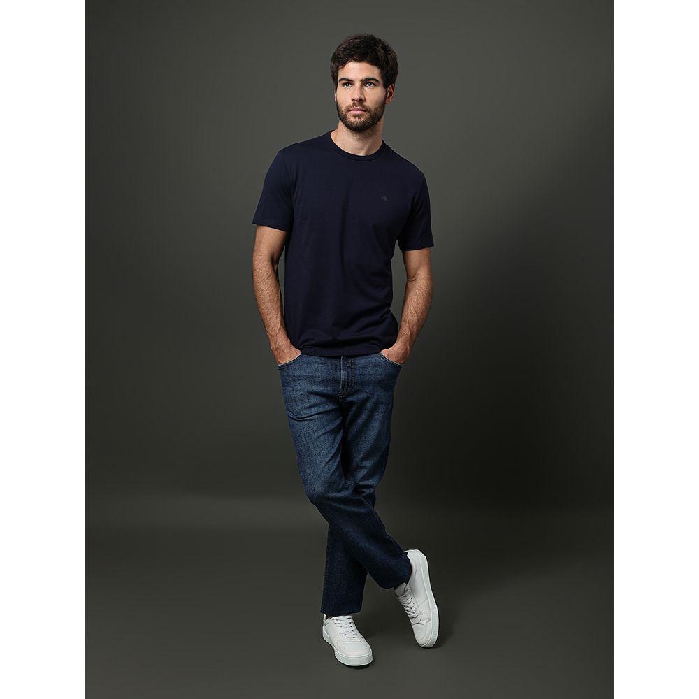Camiseta Masculina Pima Calvin Klein Jeans - Marinho - 5
