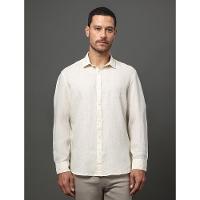 Camisa Masculina Cannes Linen Calvin Klein - Amarelo Manteiga - 1