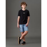 Camiseta Menino Logo Calvin Klein Jeans - Preto - 3