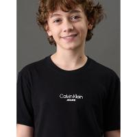 Camiseta Menino Logo Calvin Klein Jeans - Preto