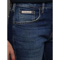 Calça Jeans Feminina Cropped Straight Calvin Klein Jeans - Marinho