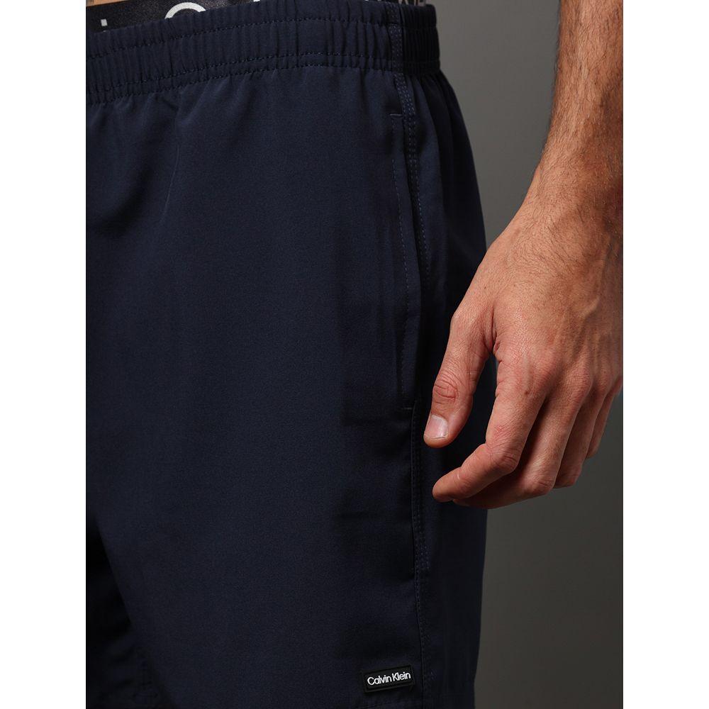 Shorts D'Água Masculino Cós Com Elástico Calvin Klein Swimwear - Marinho - 4