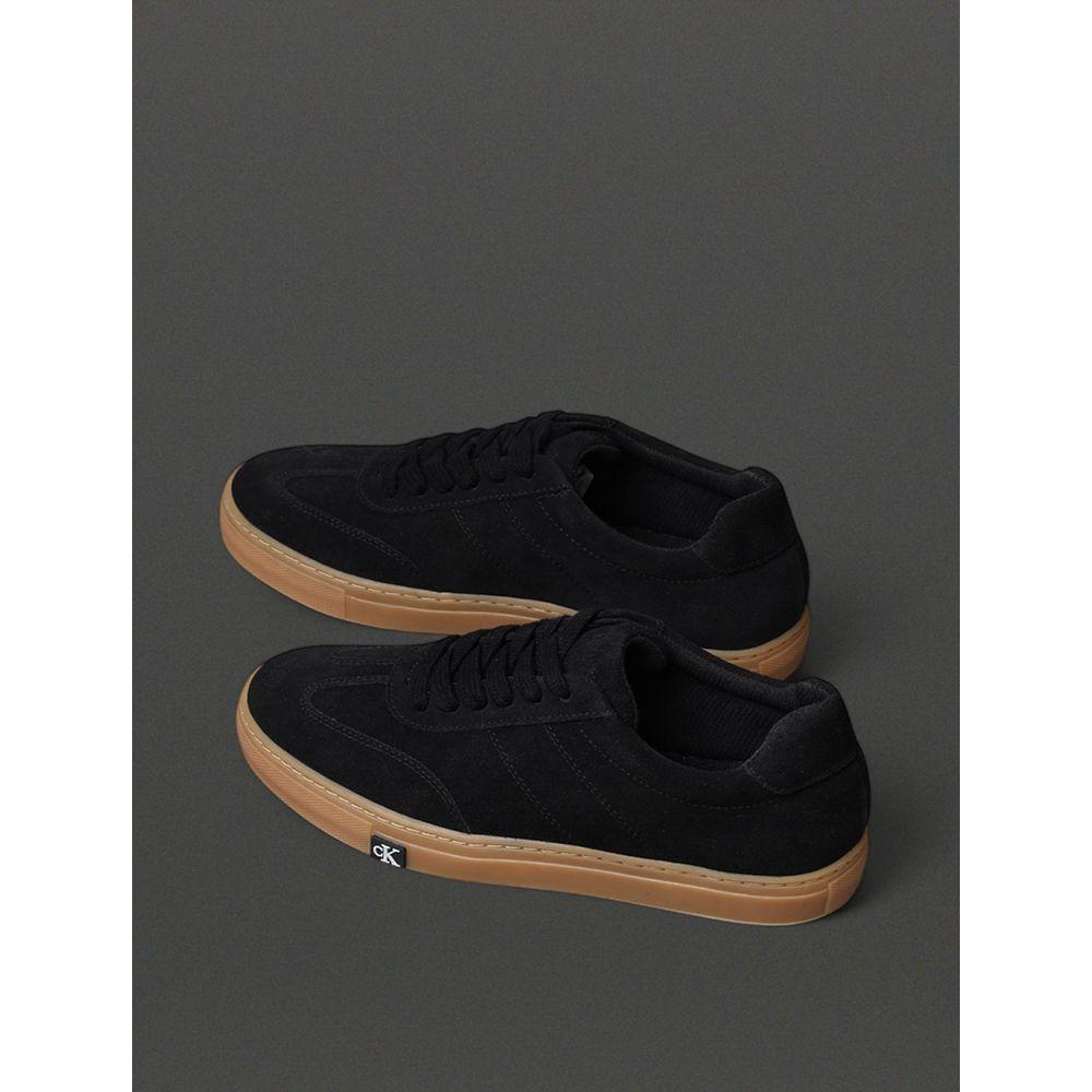 Tênis Feminino Project Camurça Calvin Klein Jeans - Preto - 3