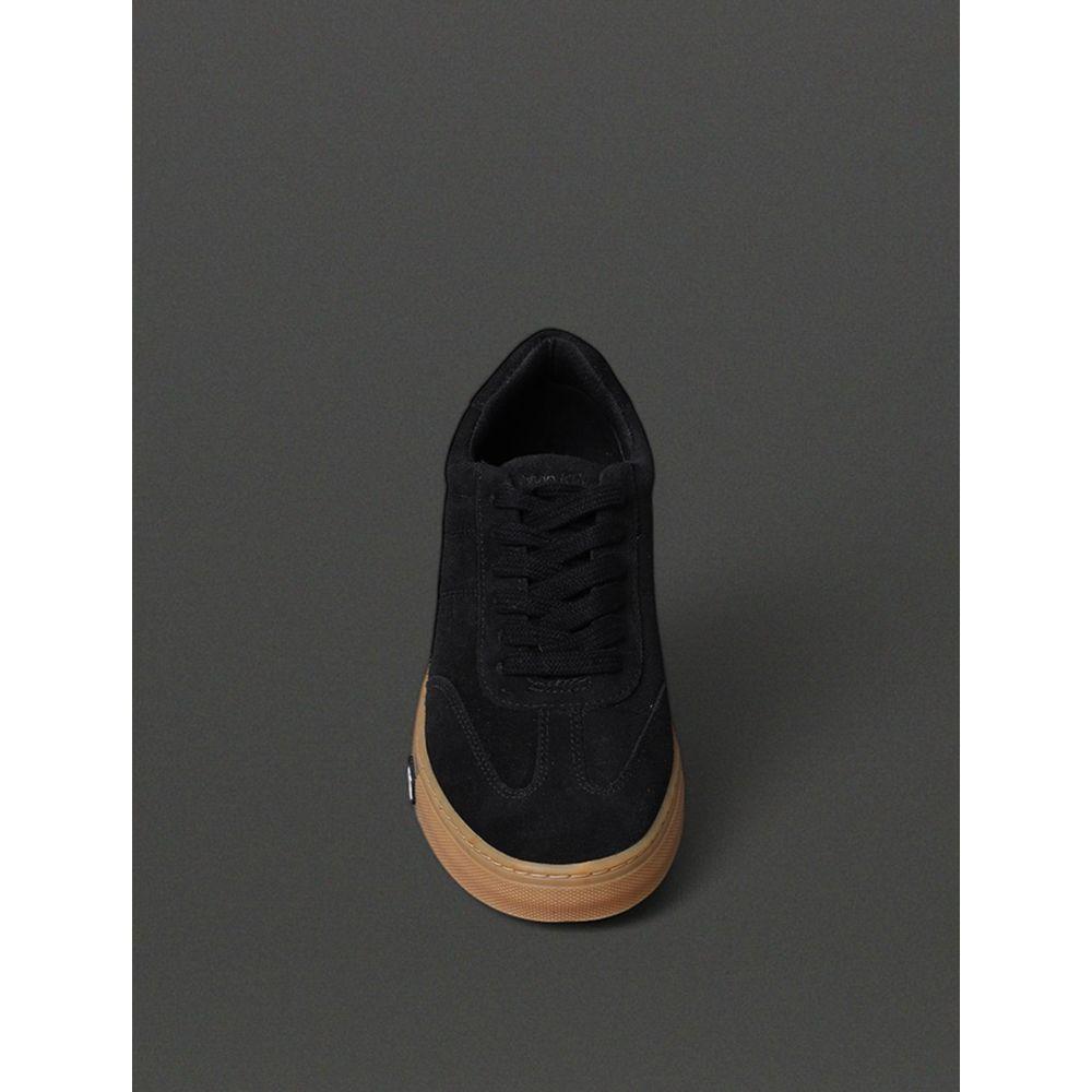 Tênis Feminino Project Camurça Calvin Klein Jeans - Preto - 4