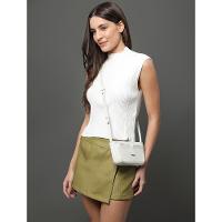 Regata Feminina de Tricot Calvin Klein Jeans - Off White - 5