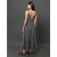 Vestido Feminino Midi de Laise Calvin Klein Jeans - Preto - 2