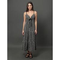 Vestido Feminino Midi de Laise Calvin Klein Jeans - Preto - 3