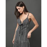 Vestido Feminino Midi de Laise Calvin Klein Jeans - Preto - 5