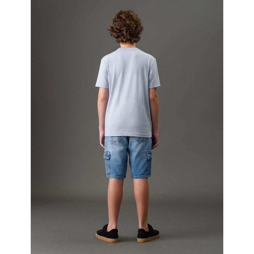 Camiseta Menino Logo Calvin Klein Jeans - Lavanda - 2