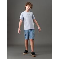 Camiseta Menino Logo Calvin Klein Jeans - Lavanda - 3