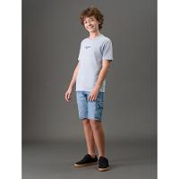 Camiseta Menino Logo Calvin Klein Jeans - Lavanda - 5
