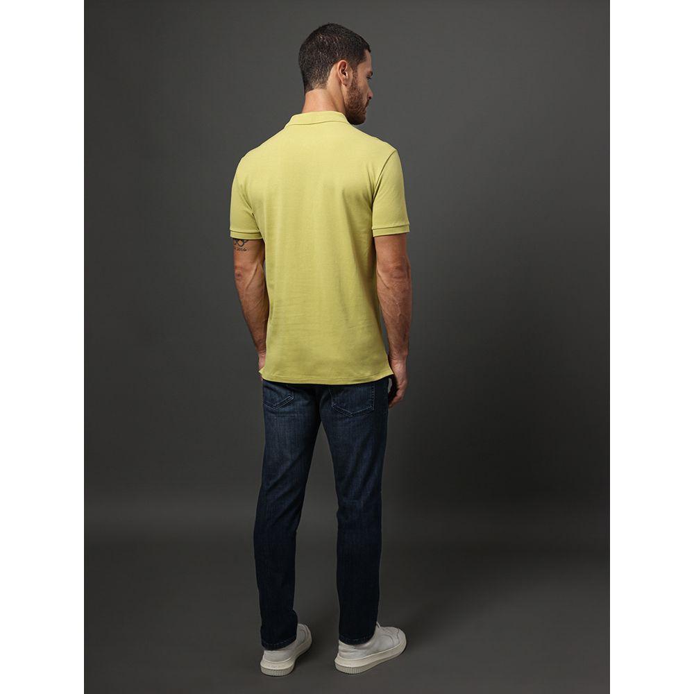 Polo Masculina Premium Calvin Klein Jeans - Verde Pistache - 2