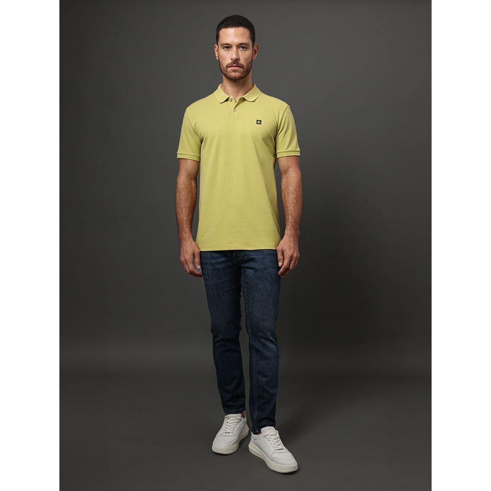 Polo Masculina Premium Calvin Klein Jeans - Verde Pistache - 3