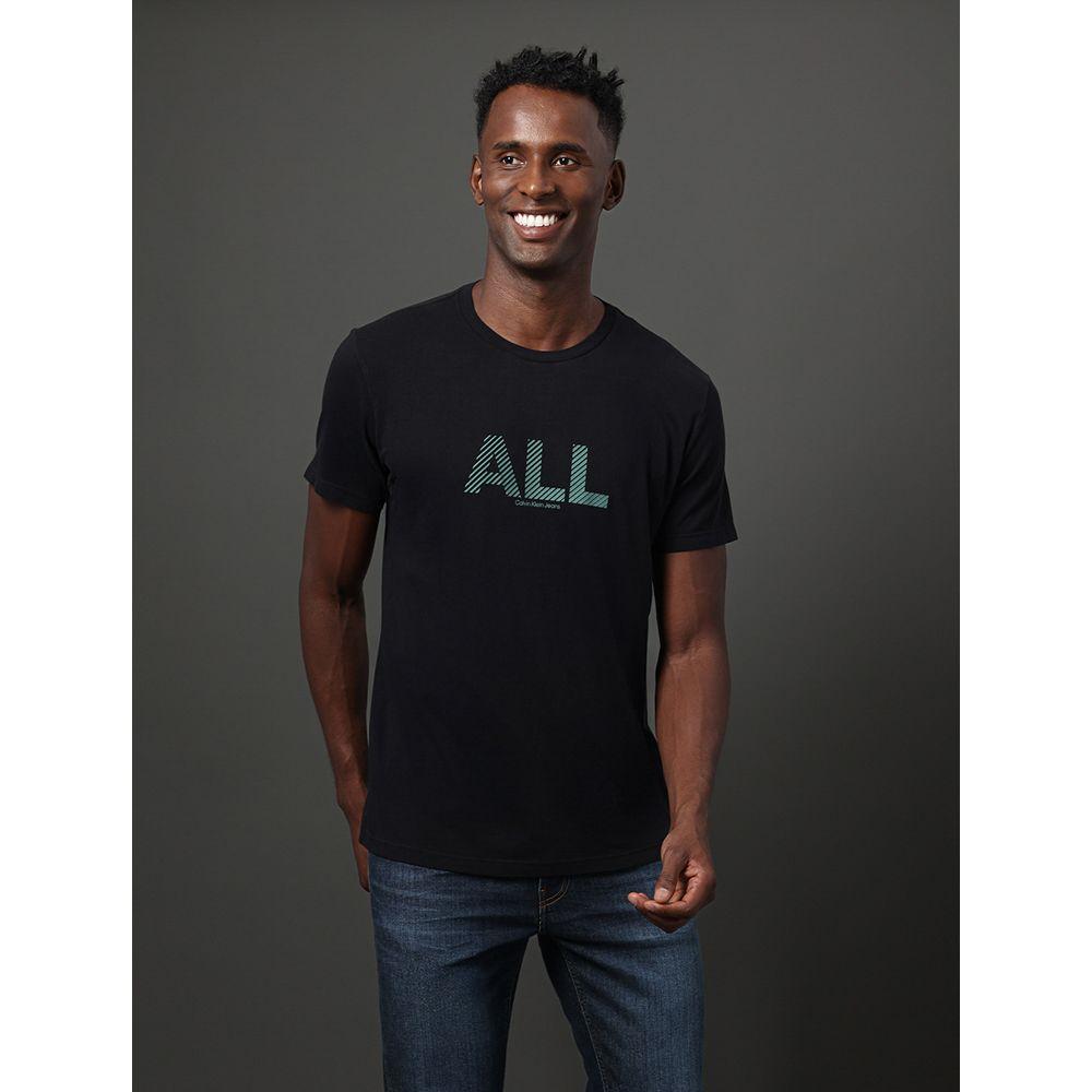 Camiseta Masculina All Calvin Klein Jeans - Preto - 5
