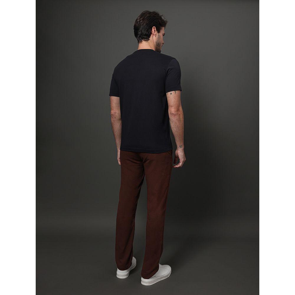 Camiseta Masculina Stripe Logo Gel Calvin Klein - Preto - 2