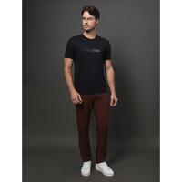 Camiseta Masculina Stripe Logo Gel Calvin Klein - Preto - 3