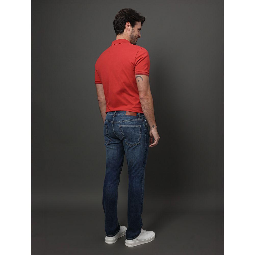 Calça Jeans Masculina Slim 5 Pockets Calvin Klein - Azul Médio - 2