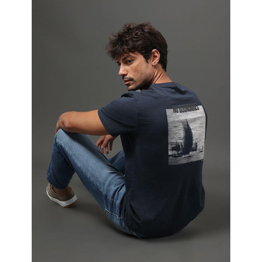 Calça Jeans Masculina Skinny Controle Térmico Calvin Klein Jeans - Azul Médio - 5