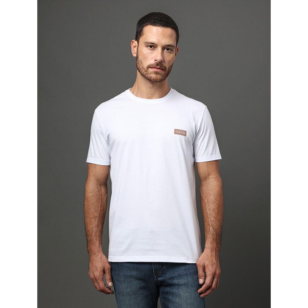 Camiseta Masculina No Place Like 1st Calvin Klein Jeans - Branco - 1