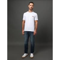 Camiseta Masculina No Place Like 1st Calvin Klein Jeans - Branco - 5