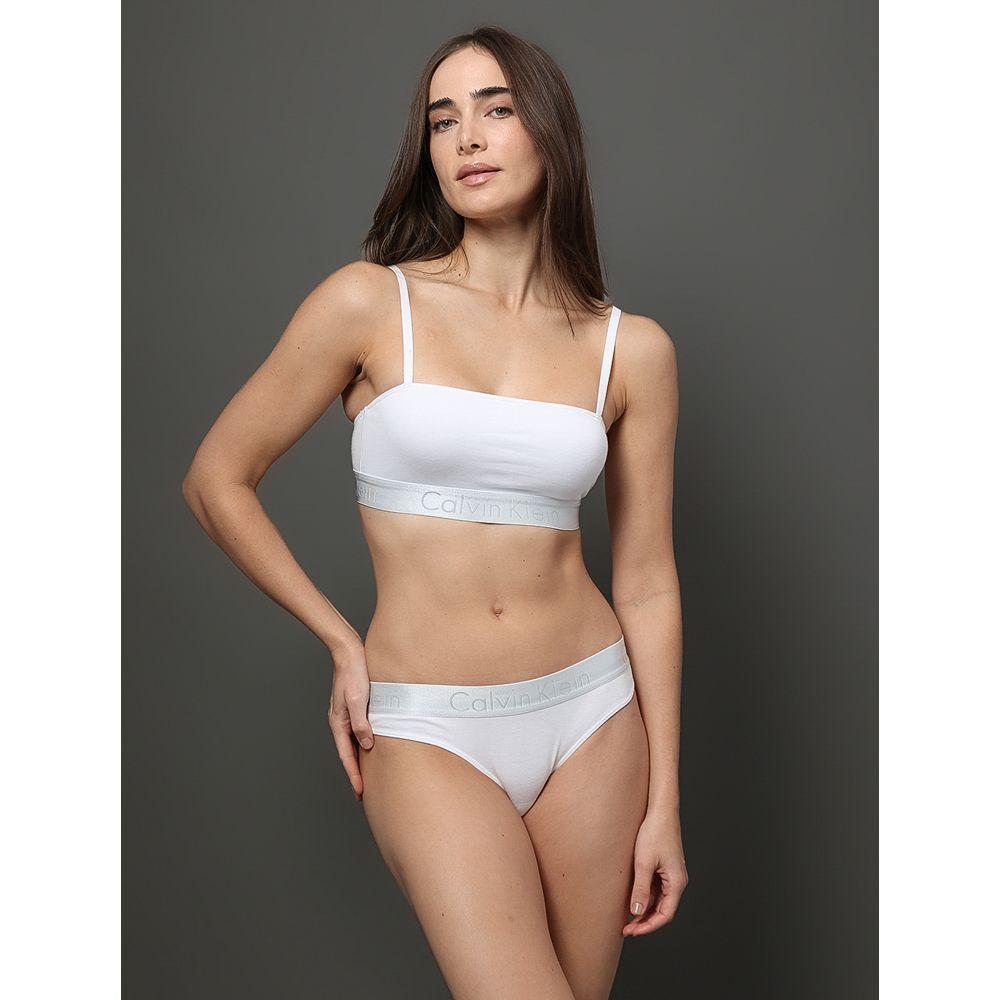 Calcinha Tanga Cotton Reveillon Calvin Klein Underwear - Light Grey - 1