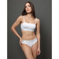 Calcinha Tanga Cotton Reveillon Calvin Klein Underwear - Light Grey - 1