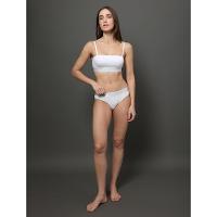 Calcinha Tanga Cotton Reveillon Calvin Klein Underwear - Light Grey - 3