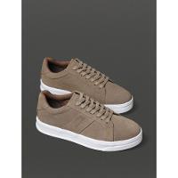 Tênis Masculino Camurça Calvin Klein - Caqui Claro - 2