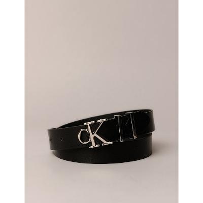 Cinto Calvin Klein Jeans Fivela Ck - Preto