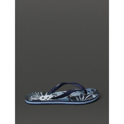 Chinelo Masculino Monstera Calvin Klein Swimwear - Marinho