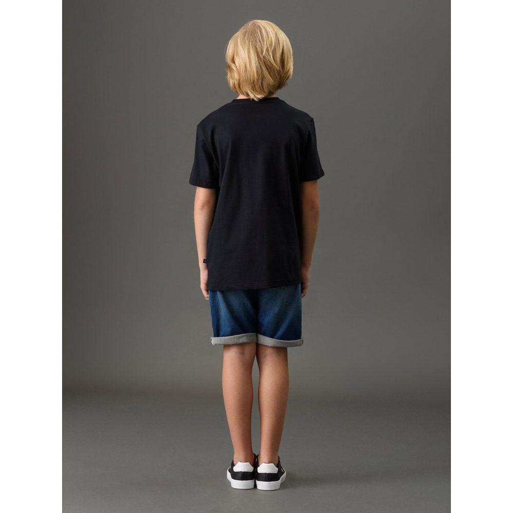 Camiseta Menina Veleiros Calvin Klein Jeans - Preto - 2