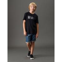 Camiseta Menina Veleiros Calvin Klein Jeans - Preto - 3