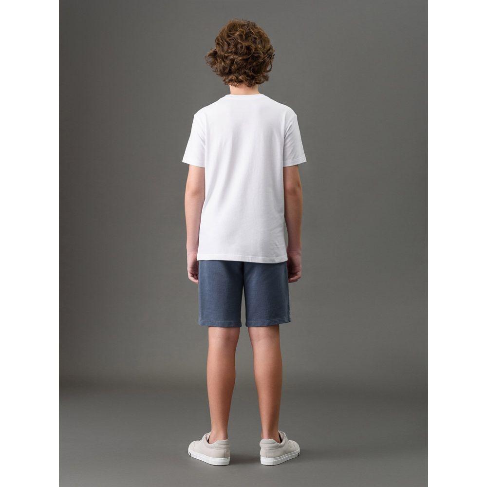 Camiseta Menino Est. 1978 Calvin Klein Jeans - Branco - 2