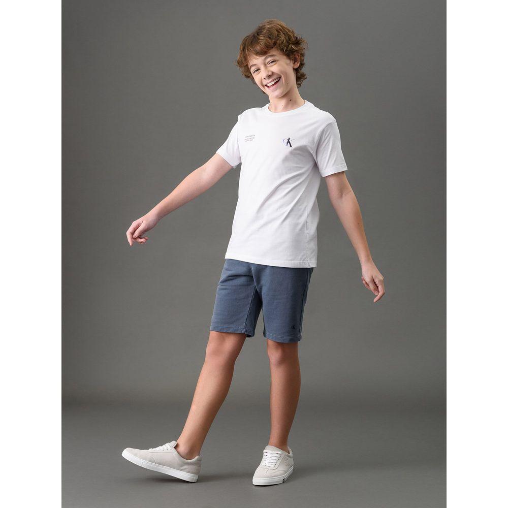 Camiseta Menino Est. 1978 Calvin Klein Jeans - Branco - 5