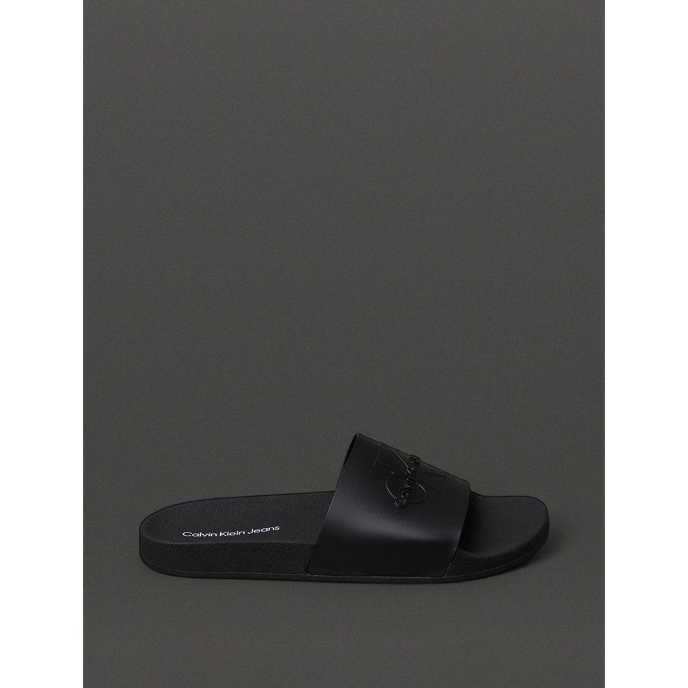 Chinelo Masculino Slide Calvin Klein Jeans - Preto - 1