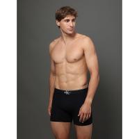 Cueca Boxer Cotton Monogram Calvin Klein Underwear - Preto - 1