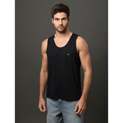 Regata Masculina Logo Calvin Klein Jeans - Preto