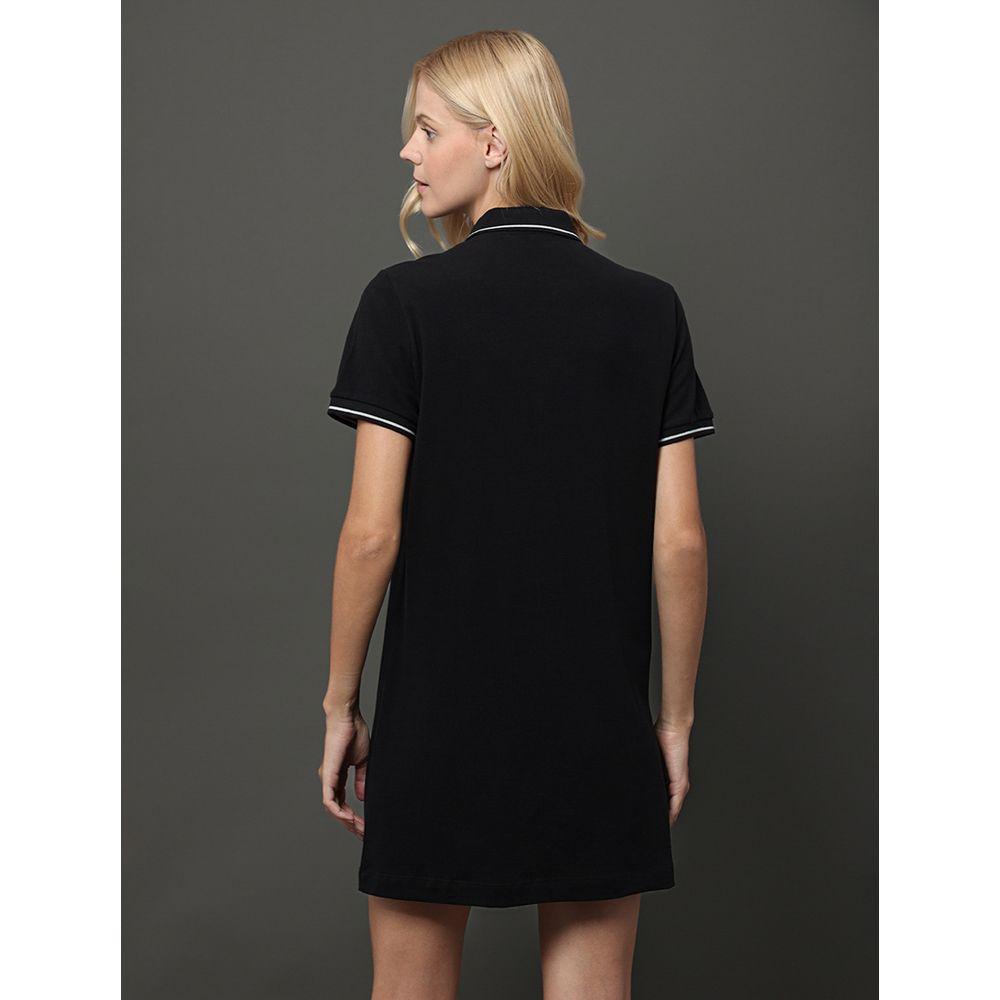 Vestido Feminino Polo Piquet Duplo Calvin Klein Jeans - Preto - 2